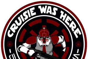 501st Patch 2x2 Red CruisieWasHere